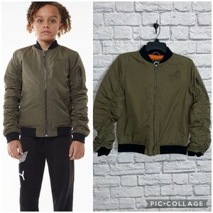 Boy London Eagle Paraglide Kids Bomber Jacket size 11-12 years